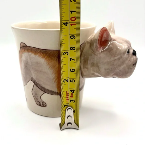 French Bulldog Mug - Frenchie Coffee Tea Cup - Picture 9 of 9